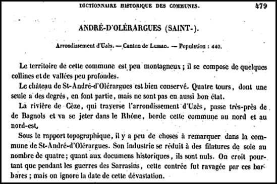 Figure 133 Extrait statistiques du Gard